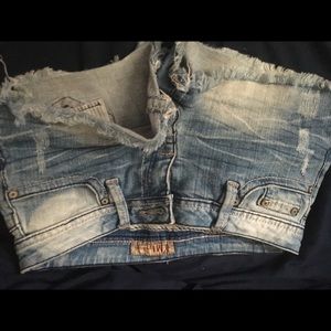 Jean shorts